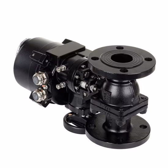 220V AC 온오프 버터플라이 밸브 전기 밸브