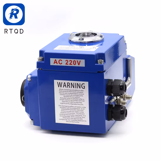 전기 볼 밸브 전기 액추에이터 2